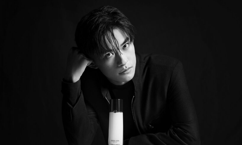 Jackson Yee as Giorgio Armani's New Global Makeup and Skincare Ambassador